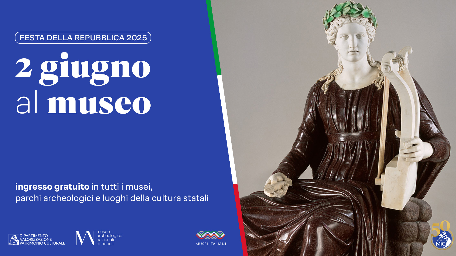 FESTA della REPUBBLICA al MANN 2 giugno 2025